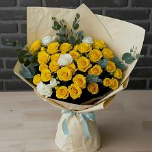 Букет цветов из:  Розы в Каменке Воронежской области