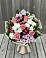 Букет цветов из: Альстромерии, Гвоздики, Розы и Хризантемы в Каменке Воронежской области