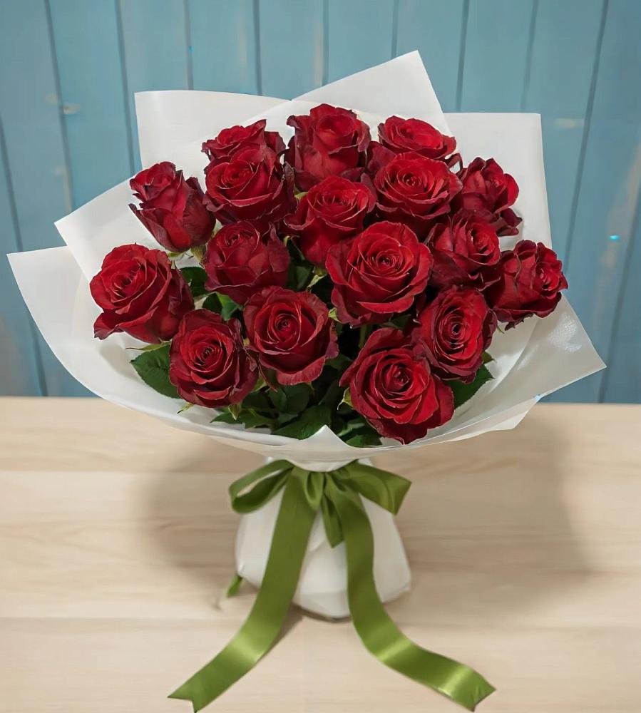 Букет Красные розы в Каменке Воронежской области