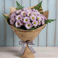 Букет цветов из:  Хризантемы в Каменке Воронежской области