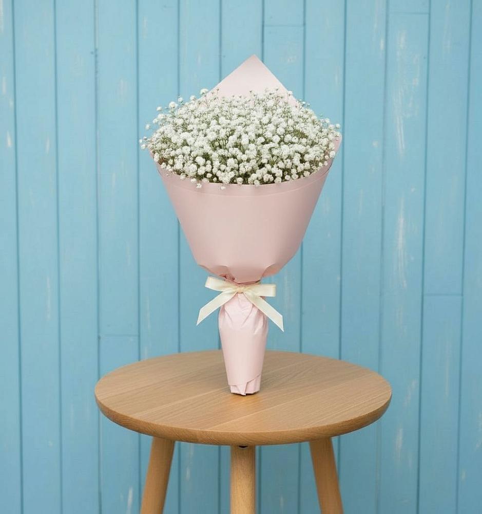 Букет цветов из: Гипсофила в Каменке Воронежской области