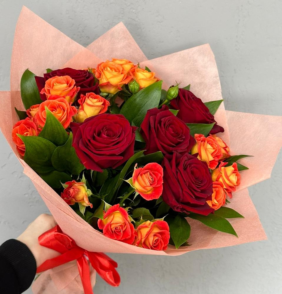 Букет Любовь и восторг в Каменке Воронежской области