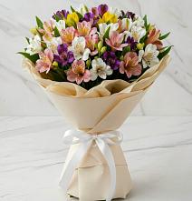 Букет цветов из:  Альстромерии #REPLACE_PRED# Каменке Воронежской области