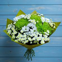 Букет цветов из:  Хризантемы в Каменке Воронежской области