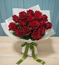 Букет Красные розы в Каменке Воронежской области