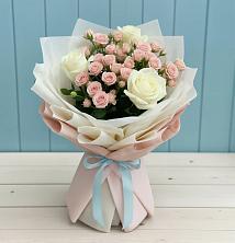 Букет цветов из:  Розы в Каменке Воронежской области