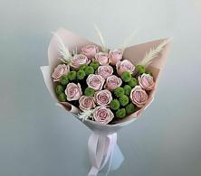 Букет цветов из:  Розы и Хризантемы в Каменке Воронежской области