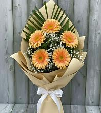Букет цветов из:  Герберы в Каменке Воронежской области