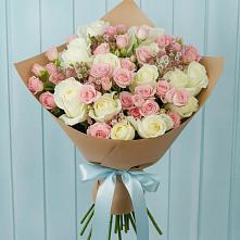 Букет цветов из:  Розы в Каменке Воронежской области